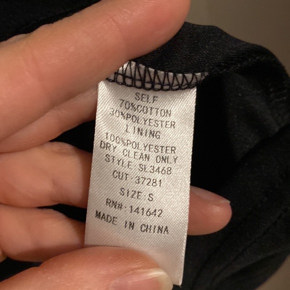 She + sky off the shoulder black dress. Size small. - Picture 6 of 6